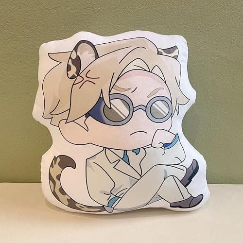 QAHEART JJK Plush Figure Nanami Kento Throw Pillow 45cm Anime Soft Figure JJK Hug Pillow Cushion Home Sofa Decoration Collectible Gifts for Fans - Image 1