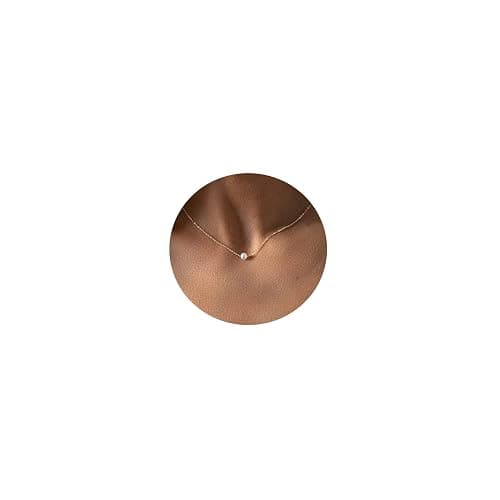 Pearl Necklaces for Women,14K Real Gold Plated Dainty Cute Pearl Necklace for Women Handmade Pearl Chain Necklace Everyday Jewelry Gift - Image 1
