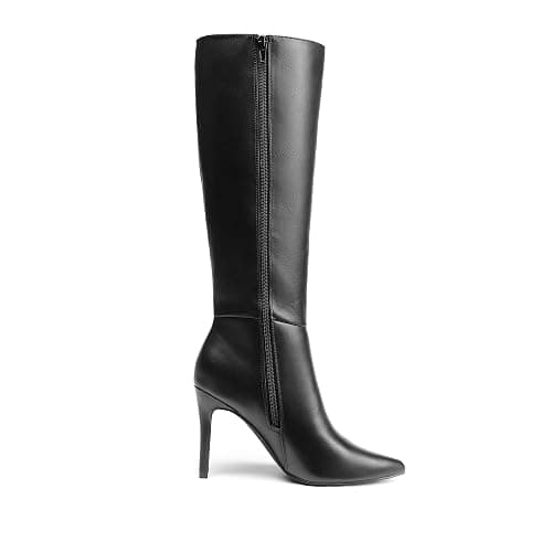 DREAM PAIRS Knee High Boots for Women, Sexy Pointed Toe Stiletto High Heel Boots, Fashion & Classic Dress Shoes thumbnail 4