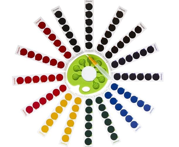Crayola Watercolor Pop & Paint Palette, Washable Paint Kit, Less Mess Watercolor Paint Set for Kids, Arts & Crafts, Toddler Gifts thumbnail 6