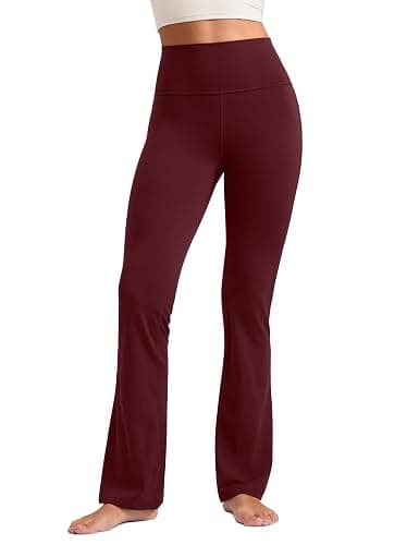 CRZ YOGA Butterluxe Flare Leggings 29"/30.5"/32"/33.5" - High Waist Bootcut Wide Leg Lounge Womens Yoga Pants with Pocket - Image 1