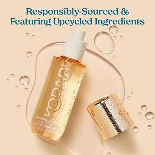 Kopari Hair & Body Mist Seychelles Sands, Long-Lasting Creamy Vanilla & Musk Scent, Seductive Warm Fragrance, Toasted Vanilla, 4 oz thumbnail 2