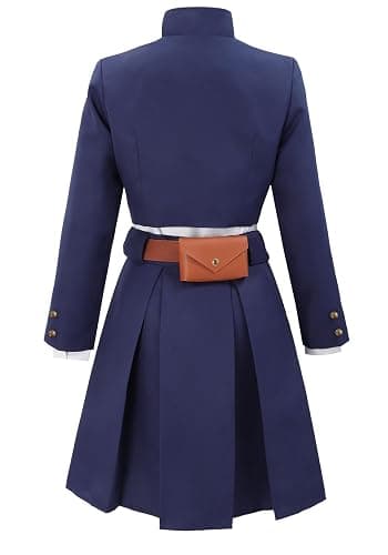C-ZOFEK US Size Anime Cosplay Uniform with Belt Waist Bag Coat Skirt Female Halloween Costume thumbnail 3