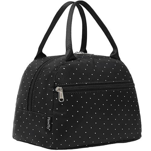 FlowFly Insulated Lunch Cooler Bag - Tote Bag Organizer for Women/Men, Dot - Image 1