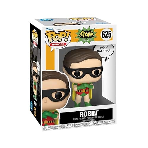 Funko Pop! Sayings: Batman 1966 - Robin - Collectable Vinyl Figure - Gift Idea - Official Merchandise - Toys for Kids & Adults - Superheroes Fans - Model Figure for Collectors and Display - Image 1