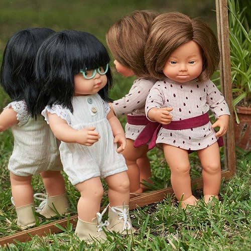 Miniland 31564 dolls clothes, Beige thumbnail 5