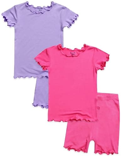 VAENAIT BABY Kids Sleepwear Pajamas Short Soft Cool Summer Viscose Pjs 2pcs Set - Image 1