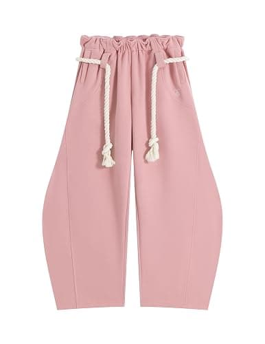 Aelfric Eden Super Baggy Barrel Sweatpants Wide Leg Pants for Women Men Casual Elastic Waist Unisex Lantern Trouser Pants - Image 1