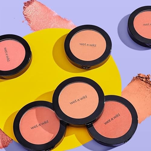 wet n wild Color Icon Blush, Effortless Matte Natural Sheer Glow & Seamless Blend, Luxuriously Infused Smooth Jojoba Oil, Cruelty-Free & Vegan - Pearlescent Pink thumbnail 14