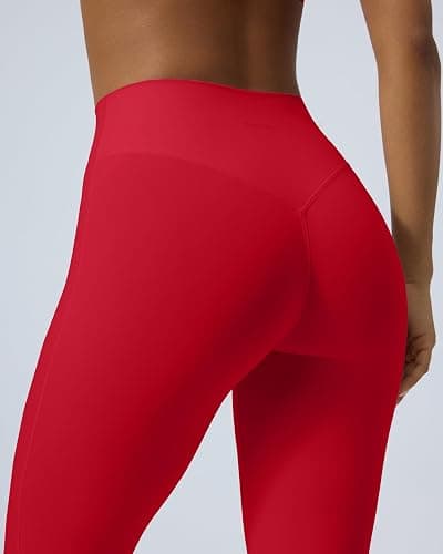 PAVOI ACTIVE Buttery Soft Workout Leggings for Women - High Waisted No Front Seam Gym Leggings Yoga Pants - FlexFlow thumbnail 2