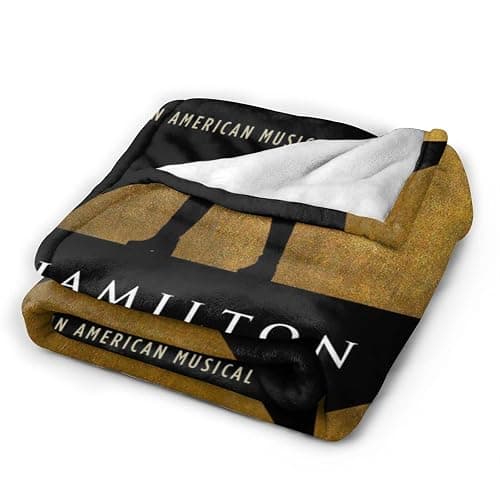 RREFXCDFGRF Hamilton Music The and Musical Blanket Flannel Fleece Blankets Fashion Cozy Living Room Couch Bedroom Home Sofa Decor 40"x30" | Cozy, Musical, Fashion, Home, Bedroom, Living Room, Sofa, Couch, Decor, Blankets thumbnail 4