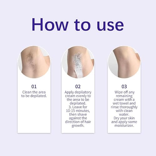 LABJD Gentle Body Hair Removal Cream-Pain free Hairs Removal Cream for Sensitive Skin with a Neutral Formula for Hair Removal and Skincare 2-in-1,Durable and Smooth for Men and Women thumbnail 6