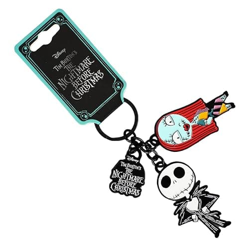 Bioworld Nightmare Before Christmas Character Charms Keychain thumbnail 2