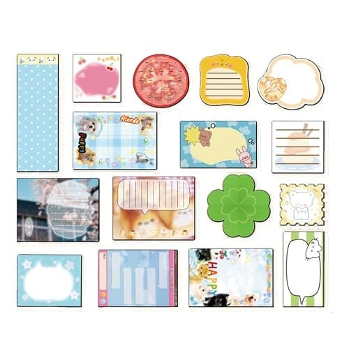 ffgguuiic Vintage Note Paper 200 Sheets Scrapbooking Decorative Paper Novelty Note Memo Pad for Scrapbooking Journal Planner thumbnail 7