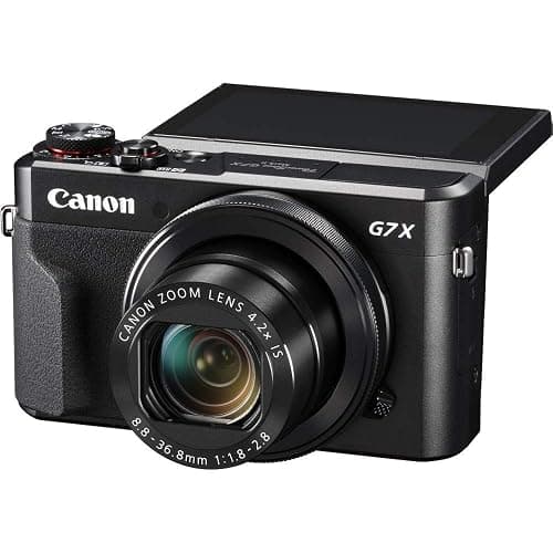 Canon PowerShot G7 X Mark II Digital Camera (1066C001), 64GB Memory Card, Card Reader, Soft Bag, Flex Tripod, Hand Strap, Memory Wallet, Cleaning Kit (International Model) (Renewed) thumbnail 5