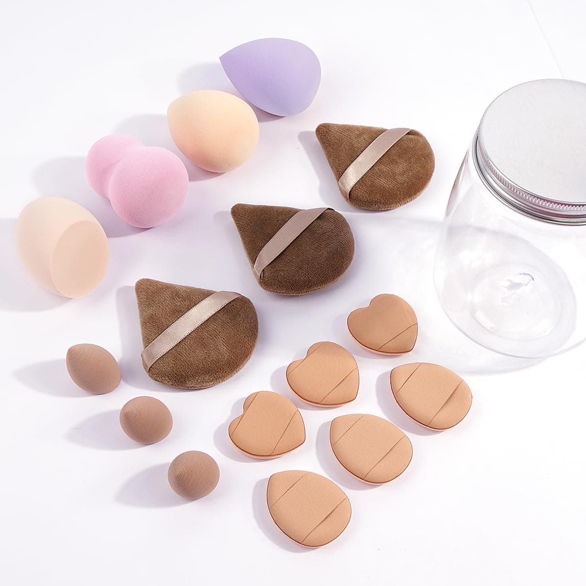MAANGE Makeup Brush Set, 51 Pcs Makeup Tool Set Premium Synthetic Foundation Powder Makeup Brushes (Pink) thumbnail 4