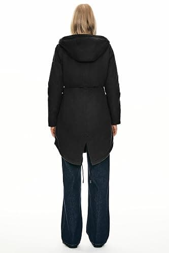 Orolay Women's Thicken Fleece Lined Parka Winter Coat Hooded Jacket with Pockets thumbnail 2