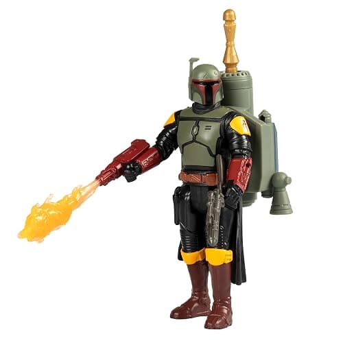 STAR WARS Epic Hero Series Boba Fett 4-Inch Deluxe Action Figure & 4 Accessories, Toys for 4 Year Old Boys and Girls & Up thumbnail 2