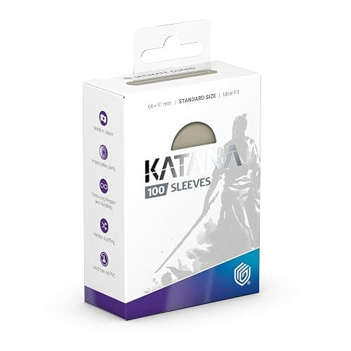 Ultimate Guard Katana Card Sleeves: 100 Standard Size TCG Sleeves, 66 x 91mm, Autumn Moon Back, Tournament Quality, No PVC & Acid-Free, High Clarity thumbnail 2