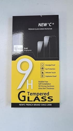 NEW'C 3 Pack Designed for iPhone 16, iPhone 15 Screen Protector (6.1 inches),Enhanced Tempered Glass Protection with easy installation tool included,Ultra Resistant - 16/15 6.1 inches - Transparent thumbnail 8