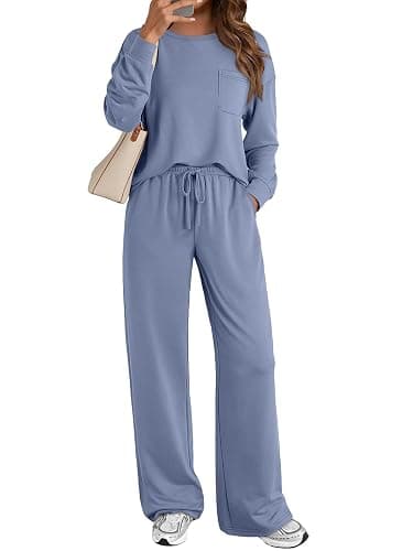 AUTOMET Womens Sweatsuits 2 Piece Lounge Matching Outfits Sweat Sets Tracksuit Travel Sweatshirts Fall Fashion Clothes 2025 - Image 1