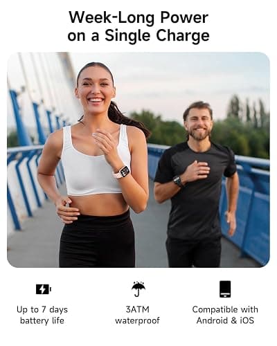 Woneligo Smart Watch for Women, Answer/Make Calls, Alexa Built-in, 1.85" Touch Screen Fitness Tracker for Android & iPhone, Heart Rate/Sleep/SpO2 Monitor Smartwatch, Waterproof (Rose Gold) thumbnail 5