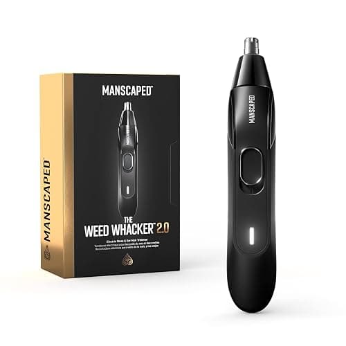 MANSCAPED® The Weed Whacker® 2.0 Electric Nose & Ear Hair Trimmer – 7,000 RPM Precision Tool with Rechargeable Battery, Wet/Dry, Easy to Clean, Improved Stainless Steel Replaceable Blade - Image 1