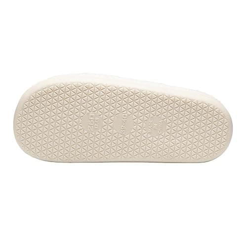 QQGB Women's Men's Cute Fuzzy Heart Slippers Memory Foam Fluffy Couple Slippers Cozy House Indoor Outdoor Shoes thumbnail 3