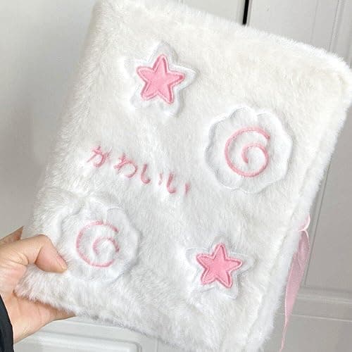 Plush Card Album, Cute Cartoon Binder Card Holder, Fits 80 Cards Carrying Case Binder Album, Book Folder Storage Organizer thumbnail 5
