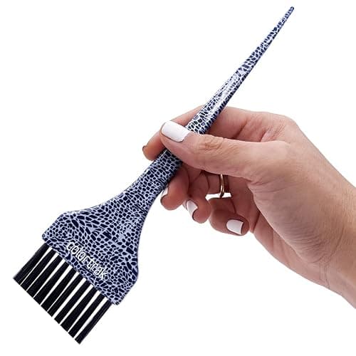 Colortrak Safari Chic Color Brushes, Prints, Perfect for Multiple Colors, Highlights, or Lowlights, 1 Firm Bristle and 1 Ultra Soft Feather Brush, Reusable and Easily Washable, 2 Brushes thumbnail 4