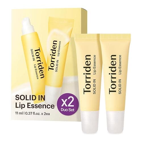 Small Holiday Gift Torriden SOLID IN Ceramide Lip Essence 2 Pack | Moisturizing Korean Lip Balm for Glossy, Plump Lips | Ideal K-Beauty Holiday & Christmas Stocking Stuffer Gift - Image 1