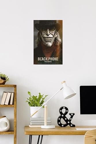 The Black Phone (2021) - One Sheet Wall Poster, 22.4L" x 14.7W", Premium Poster & Mount Bundle thumbnail 2