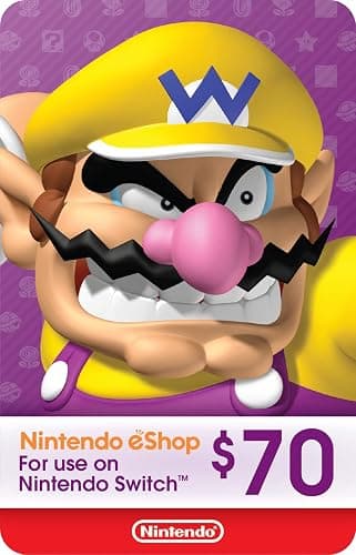 $70 Nintendo eShop Gift Card [Digital Code] - Image 1