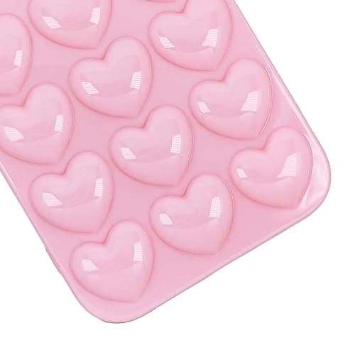 DMaos for iPhone 16 Plus Case for Women, 3D Pop Bubble Heart Gel Cover, Cute Girly for iPhone16 Plus 6.7 inch - Pink thumbnail 5