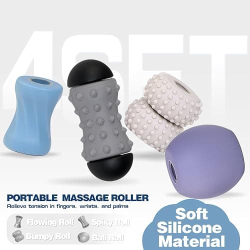 FUFADADE Mini Fidget Toys for Adults Teens, 2-in-1 Silent Fidget Toys Finger Roller with Anxiety Stress & Relief Functions, Stress Relief and Focus Tool for Office, Home (Style 2) thumbnail 3
