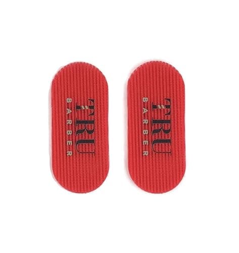 TRU BARBER HAIR GRIPPERS ® 3 COLORS BUNDLE PACK 6 PCS for Men and Women - Salon and Barber, Hair Clips for Styling, Hair holder Grips (Black/Red/Black) thumbnail 4
