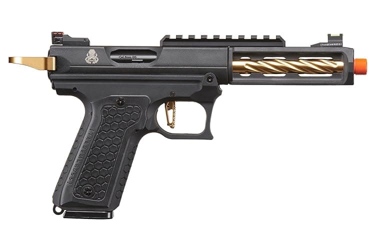 Lancer Tactical Full Auto/Semi Gas Blowback Airsoft Pistol w/Extra Magazine (‎Tandemkross Cthulhu) thumbnail 4
