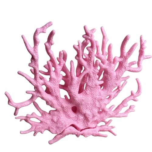 SwandTanpand Pink Aquarium Coral Fish Tank Decorations Aquarium Landscape | Realistic coral aquarium decoration, 5.9" x 4.7" , suitable for fish, works for freshwater/saltwater tanks, easy to clean - Image 1