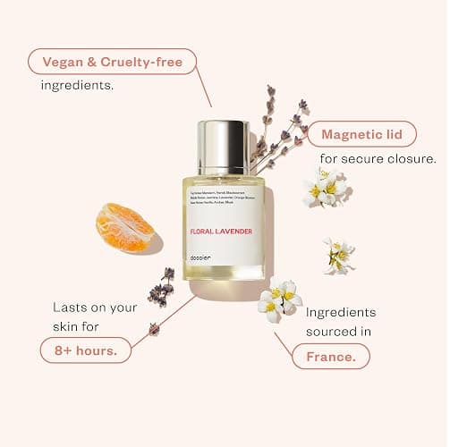 Dossier - Floral Lavender - Eau de Parfum - Inspired by YL's Libre - Perfume Luxury - Pure Infused - Paraben-Free - Vegan - For Women - Fragrance - 3.4 Fl 0z (Spray 100ml) thumbnail 2