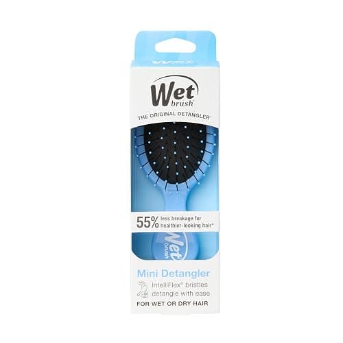 Wet Brush Squirt Detangling Brush, Sky, Mini Detangler, No Tangle Ultra-Soft IntelliFlex Bristles, Wet & Dry Styling Hairbrush for Women & Men, All Hair Types thumbnail 11