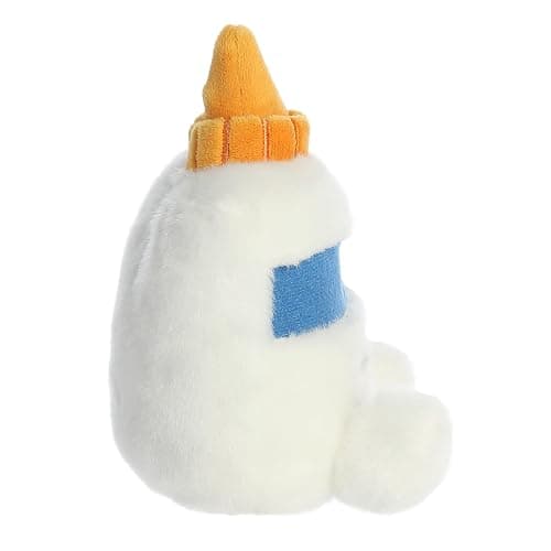 Aurora® Adorable Palm Pals™ Gooey Glue™ Stuffed Animal - Fun Collectible Plush for Kids and Adult Collectors - Perfect for Decorating Rooms and Birthday Gifts - White 5 Inches thumbnail 4