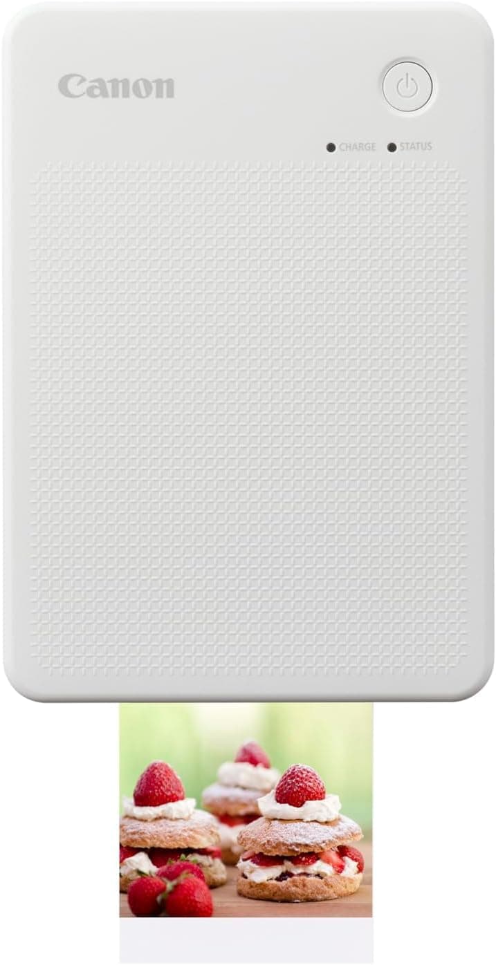 Canon Selphy Square QX20 Photo Printer, White thumbnail 3