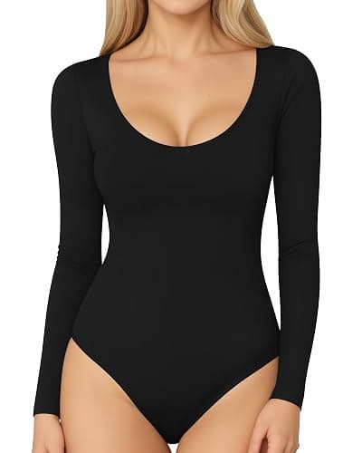 Long Short Sleeve Bodysuit - Image 1
