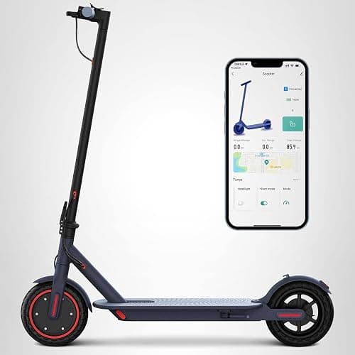 MAXSHOT Electric Scooter for Adults, 8.5/10/14" Tires, 19/22Mph, 350W/500W Motor, 21-28 Miles Range, Folding E-Scooter with Dual Suspension,APP Control thumbnail 8