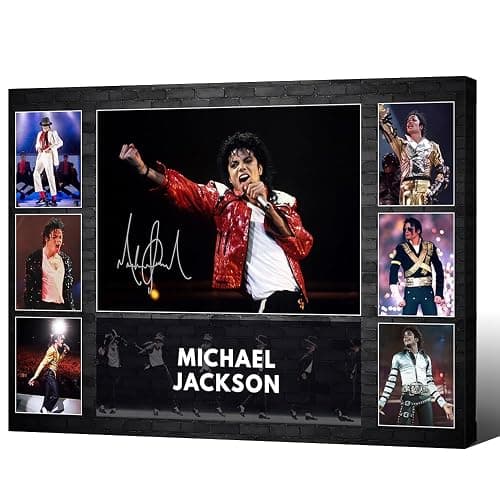 Michcel Jackson Poster Music Legend Wall Art for Bedroom Home Decor - Image 1