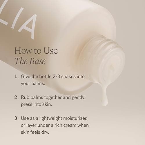 ILIA - The Base Face Milk Essence + Lightweight, Layerable Moisturizer | Hydrate, Smooth, Soothe, Strengthen | Non-Toxic, Vegan, Cruelty-Free, Clean Makeup (Travel Size, 1 fl oz | 30 ml) thumbnail 6