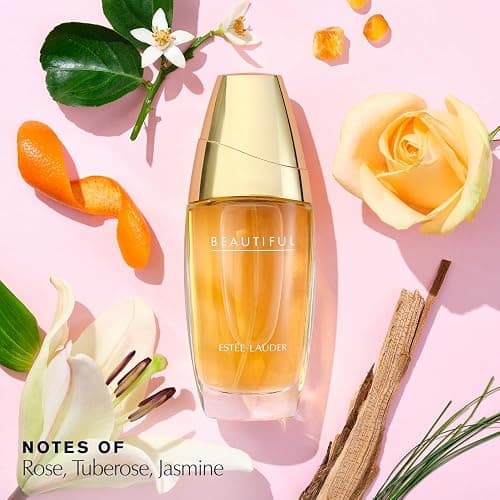 Estée Lauder Beautiful Eau de Parfum Spray with Notes of Rose, Lily, Tuberose & Orange Flower | Perfumes for Women, 2.5 Fl Oz thumbnail 2