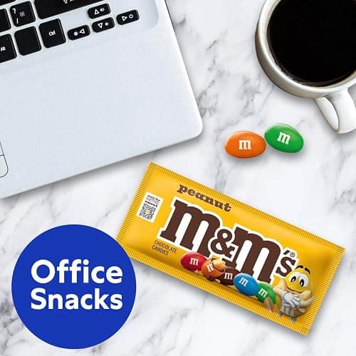 M&M'S Peanut, M&M'S Caramel, SNICKERS Original, SNICKERS Peanut Butter, TWIX Original and TWIX Salted Caramel Full Size Individually Wrapped Variety Box, 18 Ct Bulk Box thumbnail 4