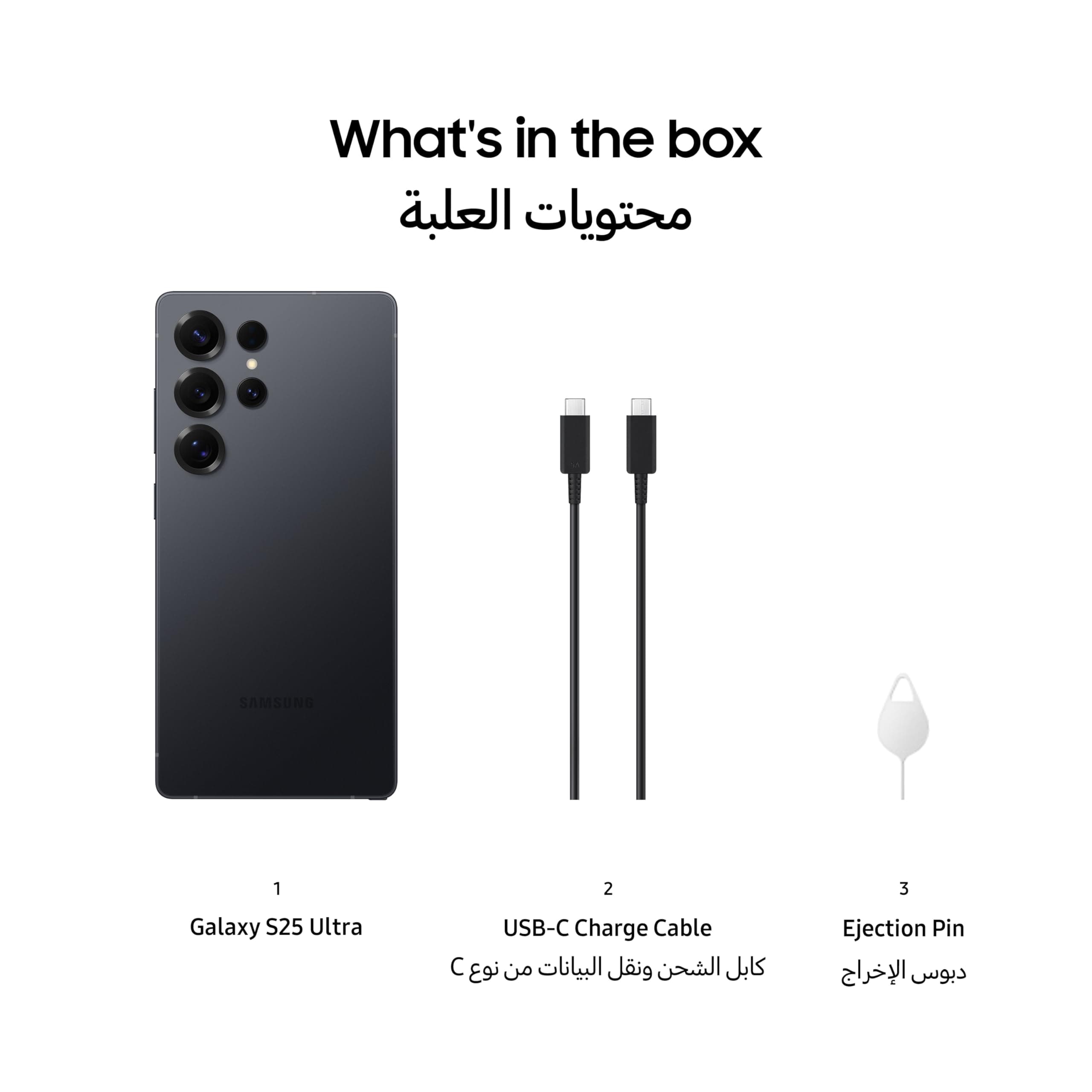 Samsung Galaxy S25 Ultra AI Phone, 256GB Storage, 12GB RAM, Titanium Jetblack, Android Smartphone, 200MP Camera, S Pen, Long Battery Life (UAE Version) thumbnail 10