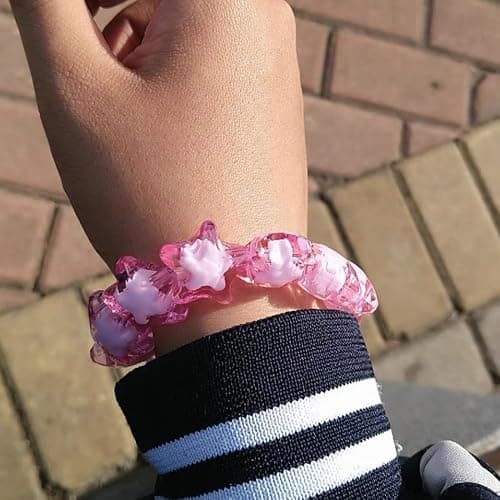 Pinhoollgo 50pcs 18mm Acrylic Star Beads Spacer Beads for DIY Jewelry Making Bracelet Necklace Key Chains Handmade Craft(Mix Colors) thumbnail 6